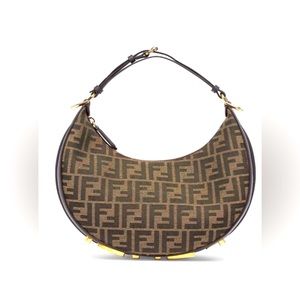 NWT FENDI Fendigraphy Small AUTHENTIC * box, shop bag, dust bag & cards included